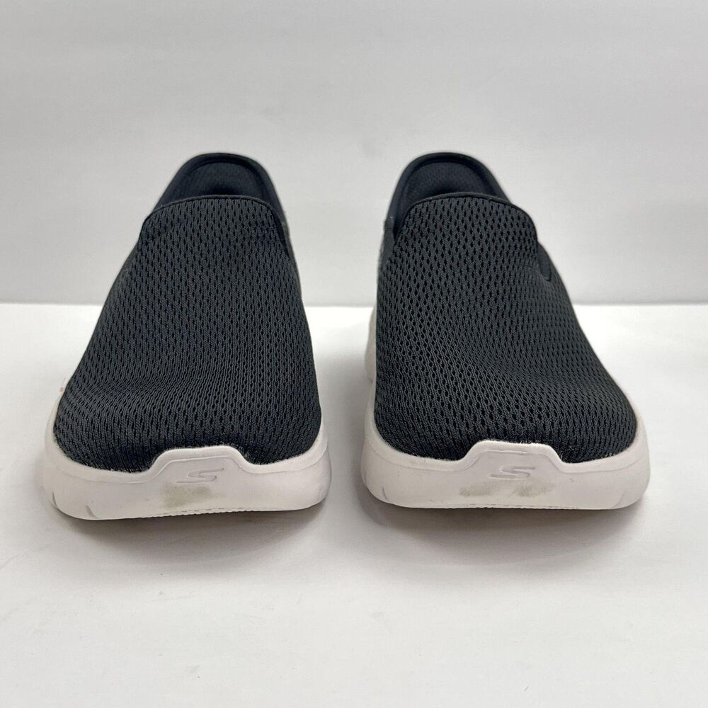 Skechers GOwalk Slip-ins Shoes Womens 9 Black Slip On Walking Sneakers 124963W - Picture 11 of 12